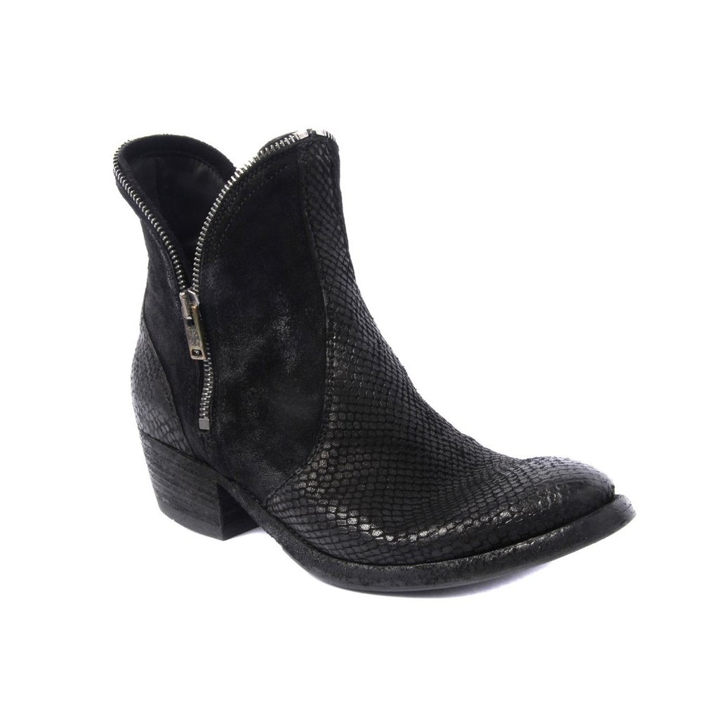 Pantanetti Modern Western Inspired Ankle Boot